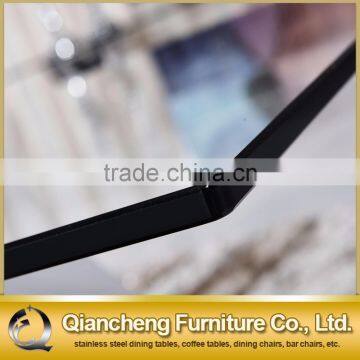 Living Room Furniture Mirror Silver Stainless Steel Coffee Table photo-3