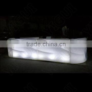 discount plastic waterproof 3d led bar counter table for party