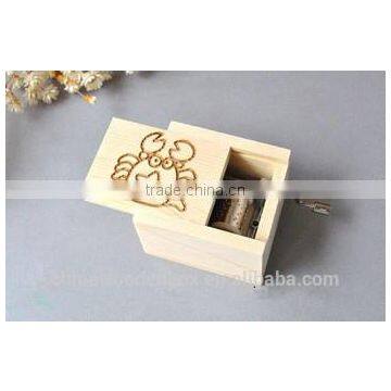 Hot Selling Best Price Wood Hand Crank Music Box photo-2