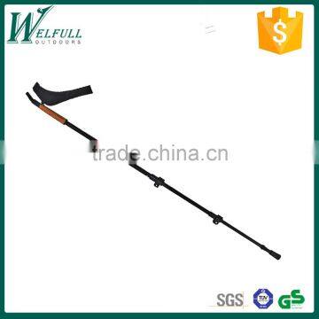 80% Carbon Fiber Walking Sticks quick external lock 3 sections 110CM extent length SZ17002