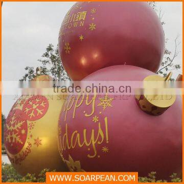 Commercial Display Large Frp Balloons Christmas Decoration photo-2