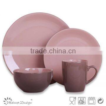 Solid Color Grey Color and White Color Tableware Set photo-3