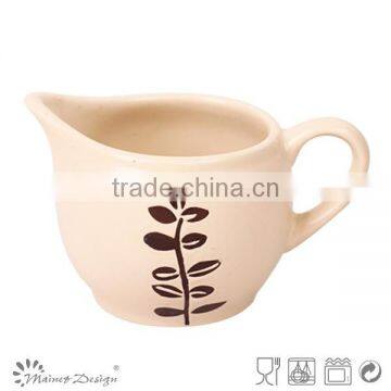 Stoneware Dinnerware Sugar Bowl Coffee Creamer Container photo-2