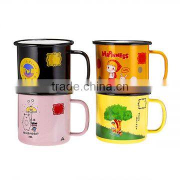 FDA, LFGB New Design 7/8/9cm Custom Enamel Mug/ Camping Mug