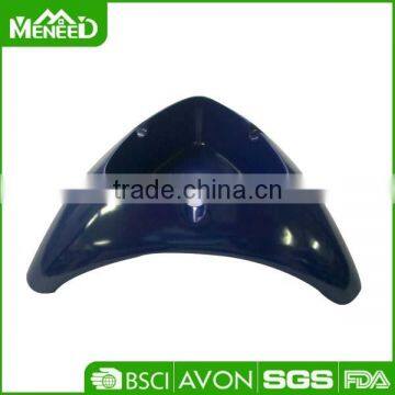 Round Shape Melamine Red Pocket Ashtray With 4 Holes photo-2