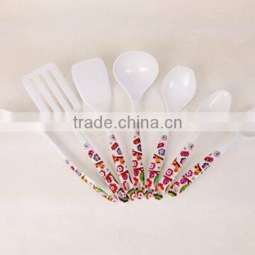 Meneed Melamine Personalized Melamine Plastic Kitchen Utensils