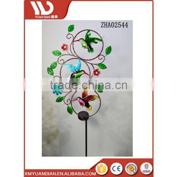 Led Light Solar Stacked Light Up Butterfly Garden Stake photo-2