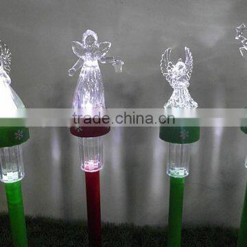 Cheap Plastic Angel Outdoor Decoration 6H Timer Led Garden Light photo-4