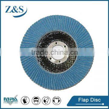 115mm zinc oxide flap disc machine,stainless steel grinding disc