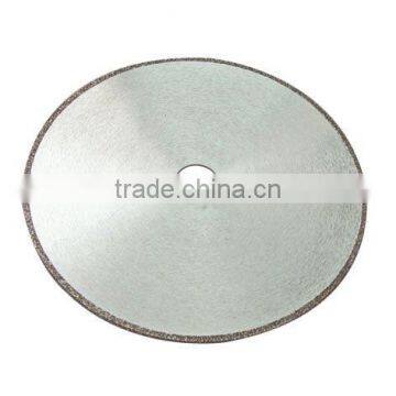 Electroplated Diamond saw blades for cutting soapstones/ Diamond cutting blades with U slots