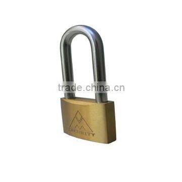 Long Shackle Heavy Duty Brass Padlock, CMK Brand