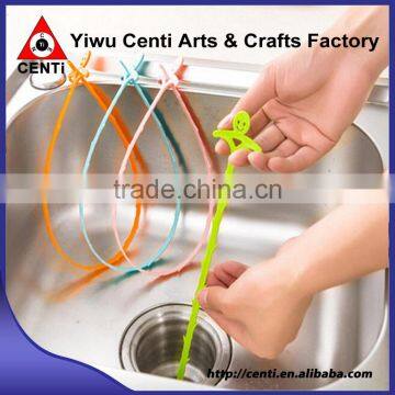 Hot Sale Bathroom Kitchen Hair Remover Cleaner Hook Sink Drain