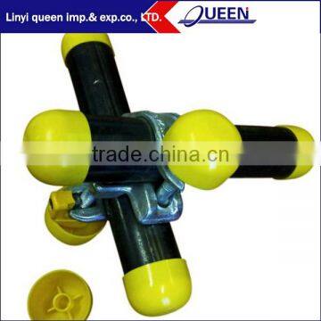 China alibaba new invention of scaffolding parts type plastic end caps for steel tube