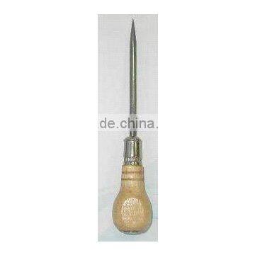 7" WOODEN HANDLE AWL