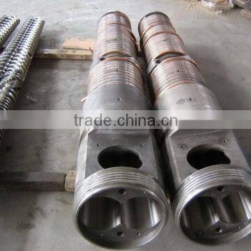 Parallel twin screw barrel/Conical twin screw barrel/twin screw barrel for recycled plastic material/recycled plastic screws