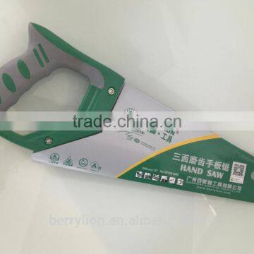 Berrylion Hand Saw 3 Sides Blades Hand Saw 500mm Hand Saw