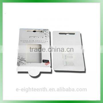 Free Sample Nano SIM Adapter to Micro and Standard Sim Card Adapter Mobile Pin photo-3