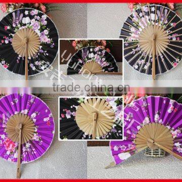 2015 creative bamboo folding crafts fan