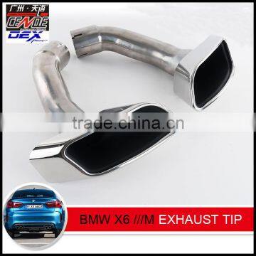 Auto Tuning Ss304 Exhaust Tips in Exhaust Pipe for BMW x3 x4 x5 x6 photo-4