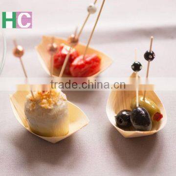 High Quality Cheap Wooden Sushi Boat Plate Tray photo-4