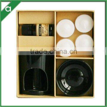 Ceramic Oil Burner set, Fragrance oil + T-light