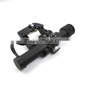 Military Standard Riflescope With SVD 4X24 Red Illuminated Reticle Rifle Scope photo-4