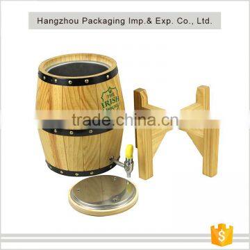High Grade Wooden Beer Wine Whiskey Barrel With Leg photo-2
