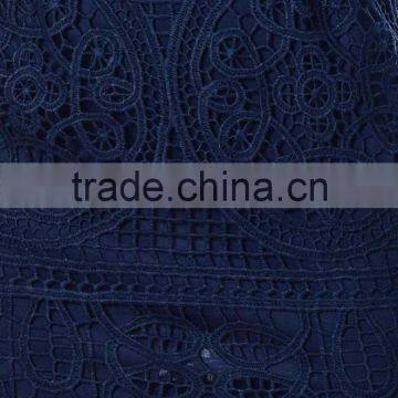 Choker Neck Lace Elegant Dress On-trend Woman Casual Dress photo-4