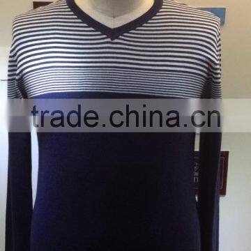 2015 New fashion knitting men sweater sleeve theme 3