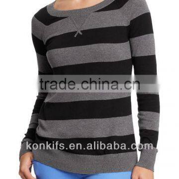 Womens Cardigan Striped Sweaters