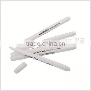 Chinese Manufacturer Quick Dry Marker, permanent white ink AOI marker, with customized logo, 2.0mm thick nib # QW20