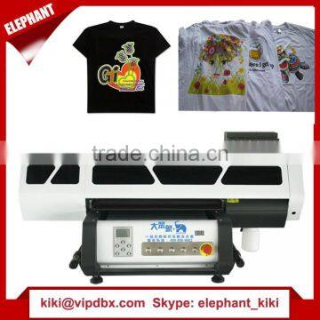 High Speed 3D Effect Digital T-shirt Printing Machine With Dual Printheads photo-3