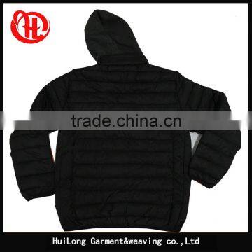 Wholesale Man Coats With Fleece Hood Men Casual Bubble Jackets Simple Jacket photo-2