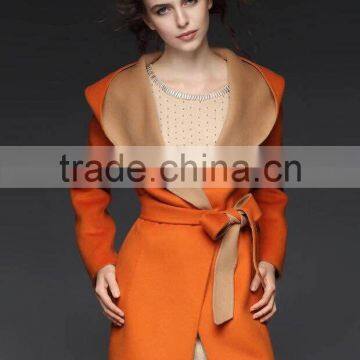 100% Hand Made 100% Wool Winter Women Coat photo-2