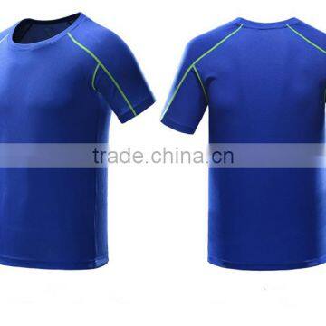 Custom Made 60%Cotton 40% Polyester Round Neck Short Sleeve t shirts Blank mens T-Shirt