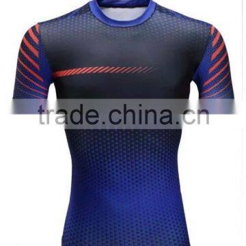 OEM Factory Slim Fit Workout Clothes Gym Wear Men Dry Fit T Shirt