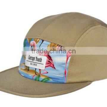 Floral Design Your Own Custom Hat 5 Panel Custom Hat Wholesale photo-3
