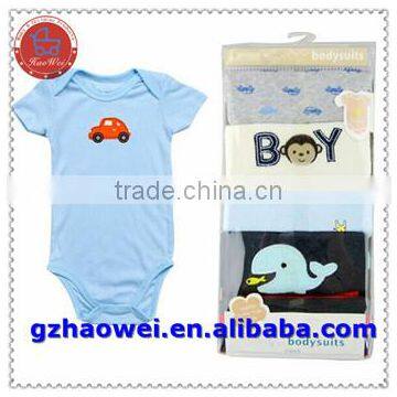 Short Sleeve Bodysuits/baby Boy's Romper Set/romper Baby photo-2