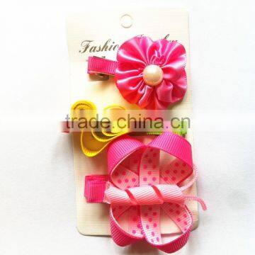 3pcs Girl's Stylish Designer Hair Clip Set, Girl Fancy Hair Clips Set, Hair Clips for Girls photo-6