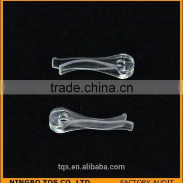 U-shape Without Teeth Garment Accessory Transparent Plastic Clips for Packing photo-3