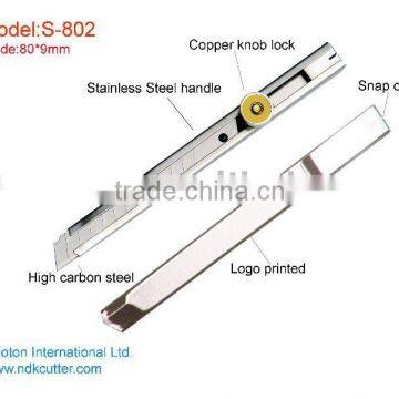 9mm Stainless Steel Knob lock Cutter knife