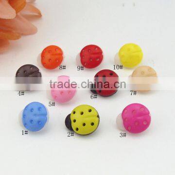 Button Clasp DIY handmade accessories Larry ladybird cute cartoon buckle buckle buckle 15mm children 's clothes