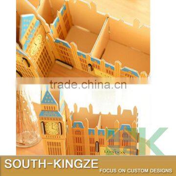 Children's Day Gift Creative Wood Plate Puzzle Pencil Holder photo-2