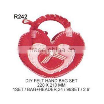 (R242) DIY FELT HAND BAG SET