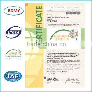 Bleached White Virgin Spun Polyester Yarn 30S/2 for Sewing or Weaving photo-5