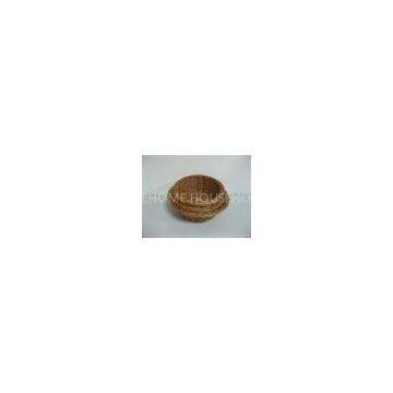 Dark Brown Rattan Bread Basket