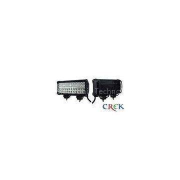 Black Aluminum housing 12 Inch suv offroad LED Light Bar , Led vehicle light bar 144W