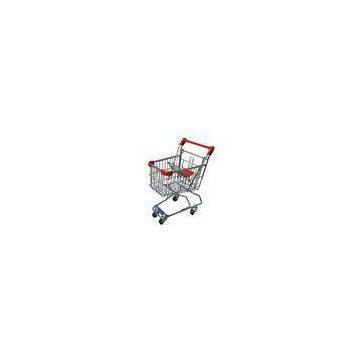 5L Low Carbon Steel Wire Retail Shop Equipment / Metal Shopping Carts