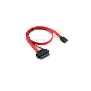 SATA 13pin To SATA 7 Pin Red