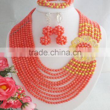 A-4324 Fashion Newest Design Coral Beads Jewelry Set